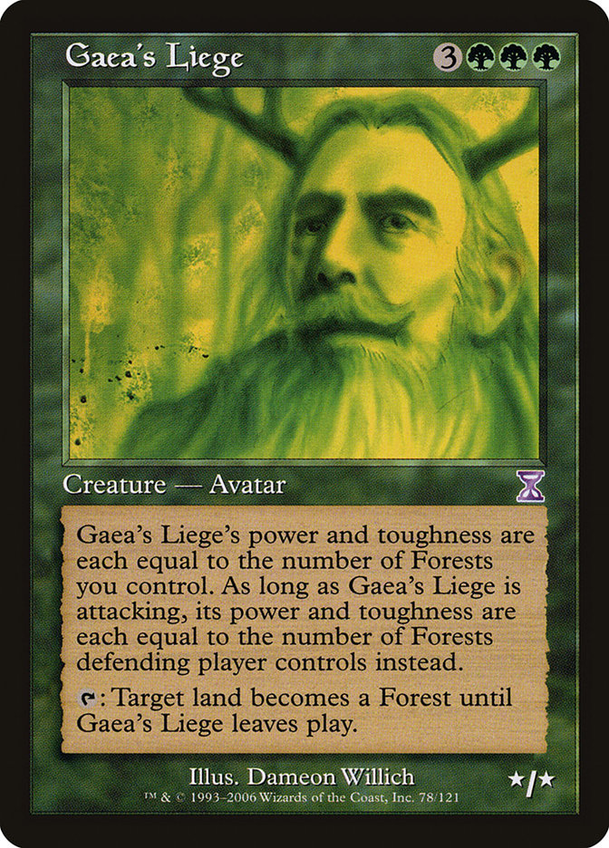 Gaea's Liege [Time Spiral Timeshifted] (78)