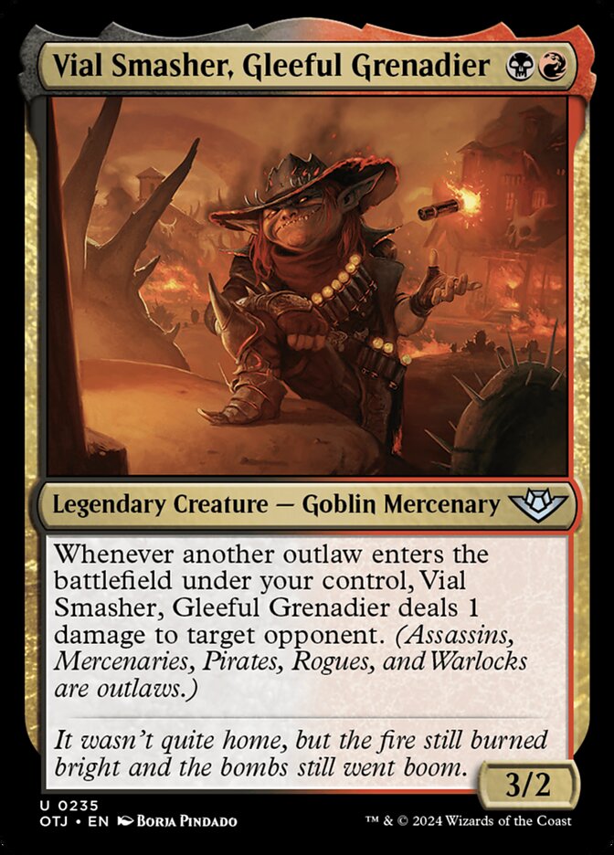 Vial Smasher, Gleeful Grenadier [Outlaws of Thunder Junction] (235)