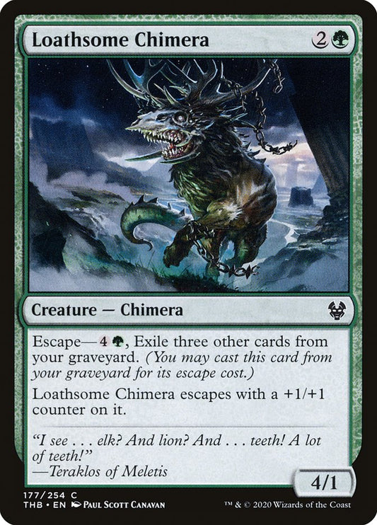 Loathsome Chimera [Theros Beyond Death] (177)