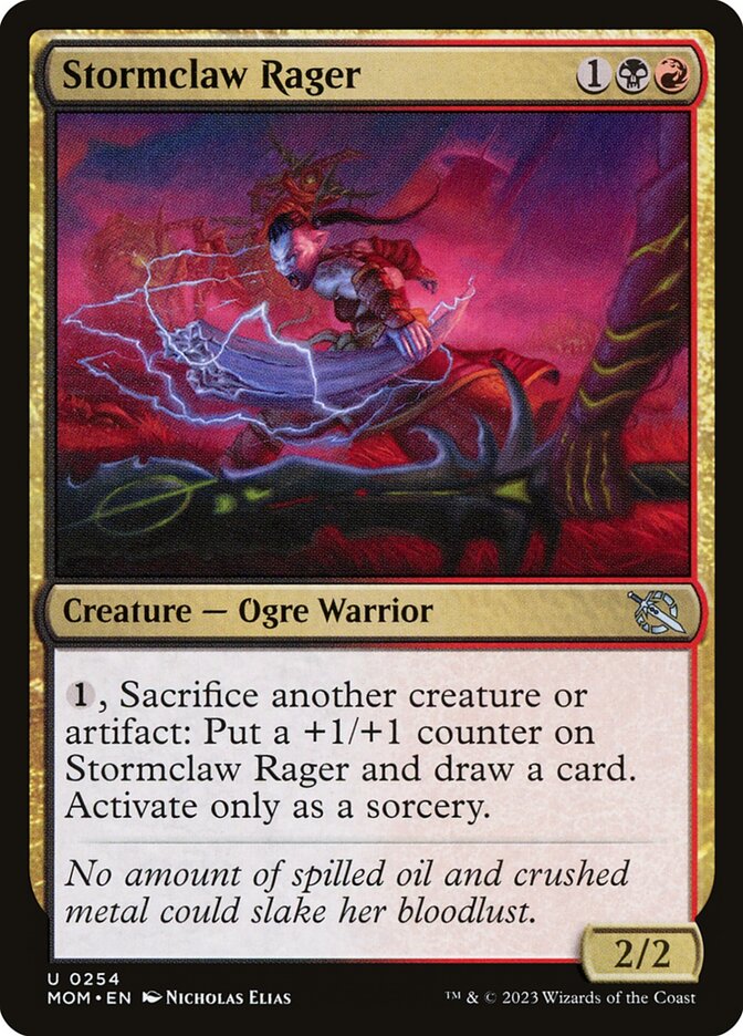 Stormclaw Rager [March of the Machine] (254)