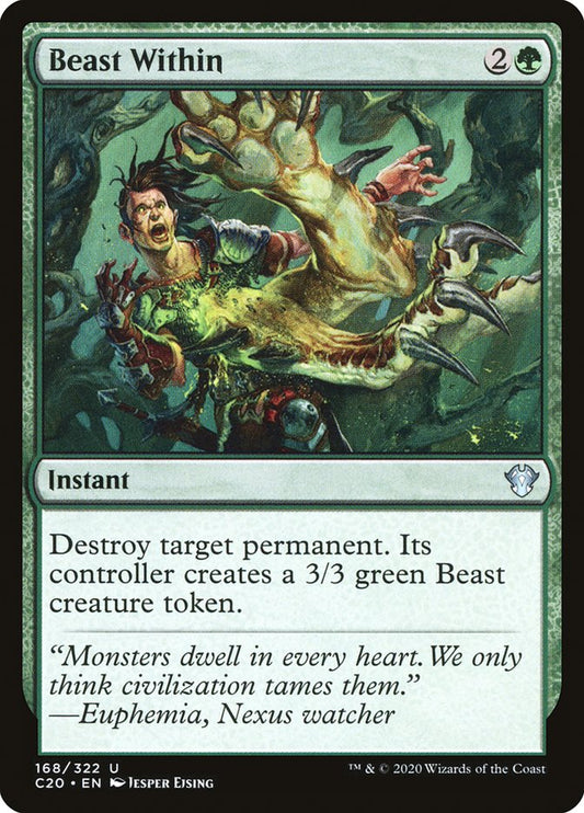 Beast Within [Commander 2020] (168)