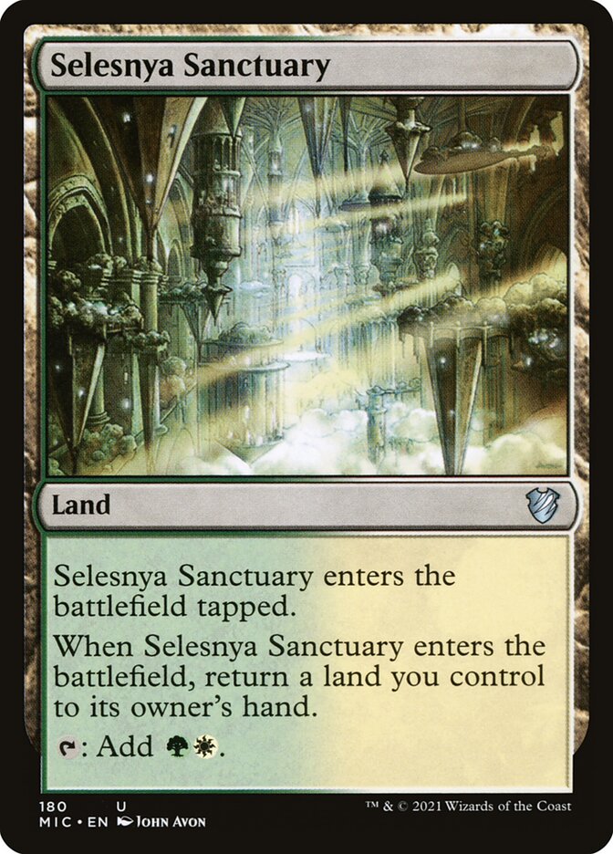 Selesnya Sanctuary [Midnight Hunt Commander] (180)