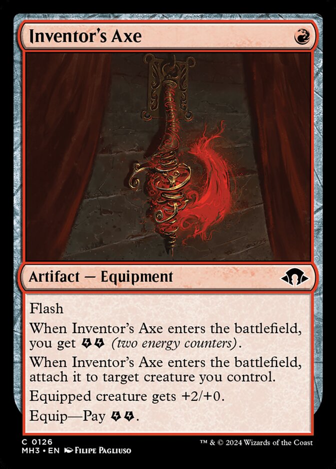 Inventor's Axe [Modern Horizons 3] (126)
