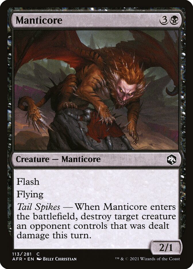 Manticore [Adventures in the Forgotten Realms] (113)
