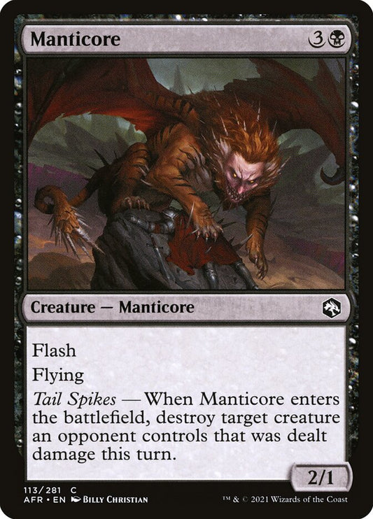 Manticore [Adventures in the Forgotten Realms] (113)