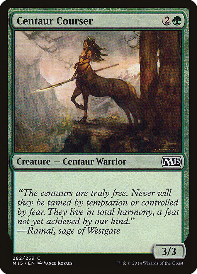 Centaur Courser [Magic 2015] (282)