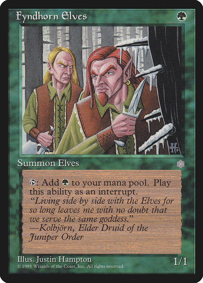 Fyndhorn Elves [Ice Age] (244)