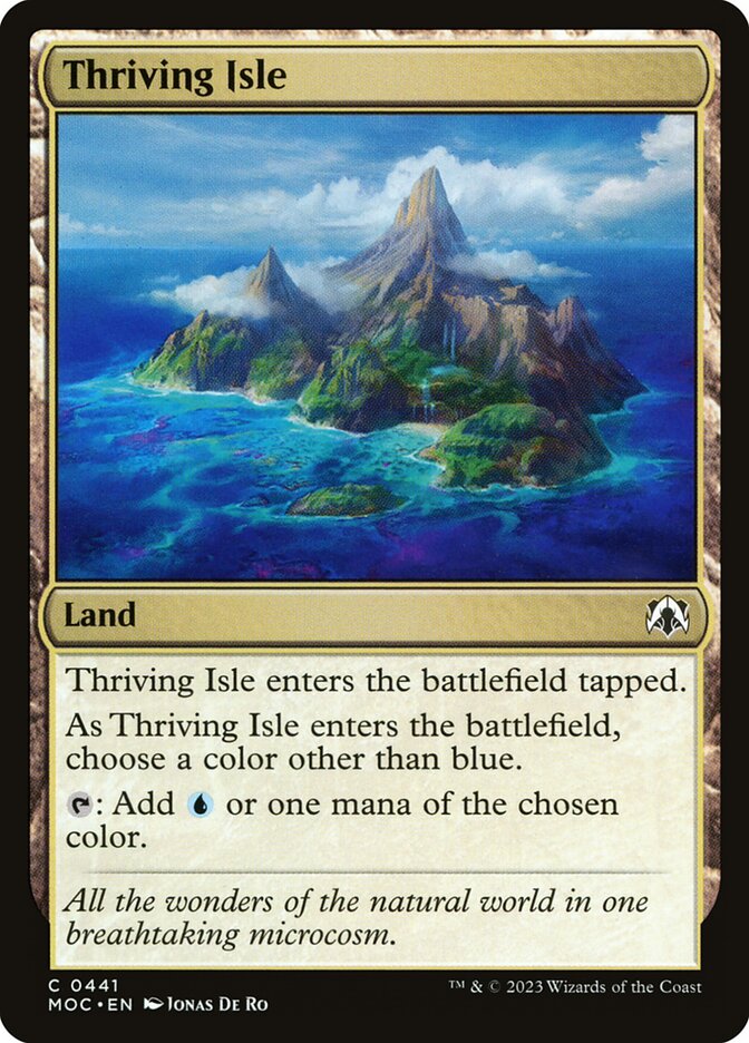 Thriving Isle [March of the Machine Commander] (441)