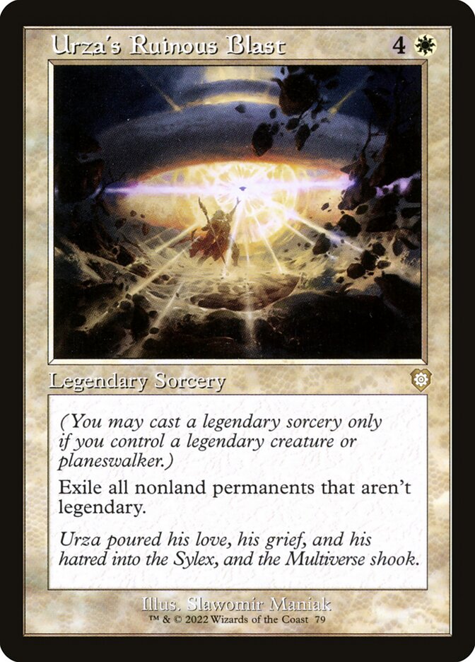 Urza's Ruinous Blast [The Brothers' War Commander] (79)