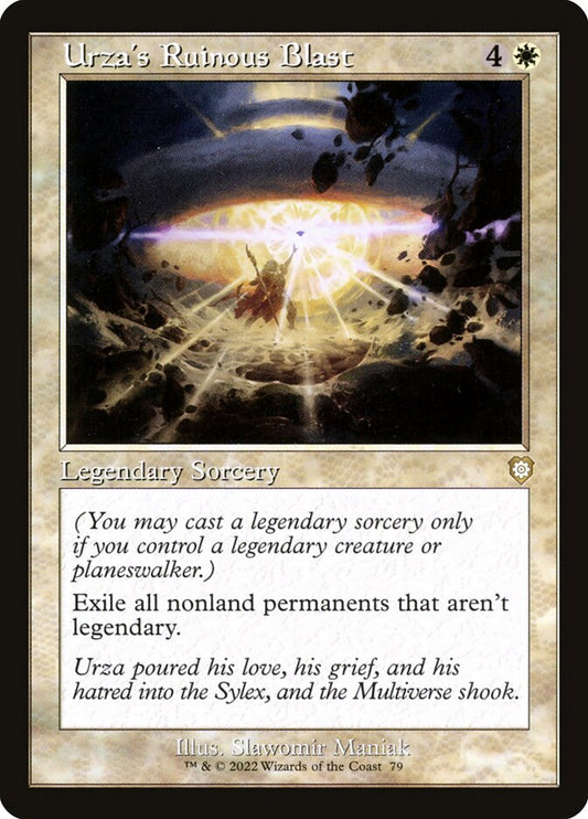 Urza's Ruinous Blast [The Brothers' War Commander] (79)