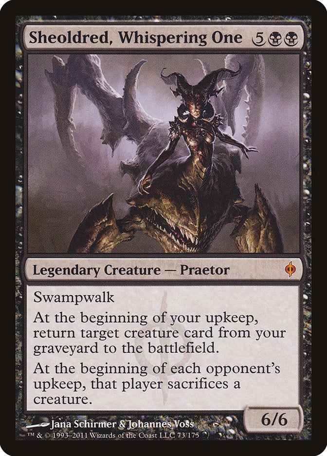 Sheoldred, Whispering One [New Phyrexia] (73)
