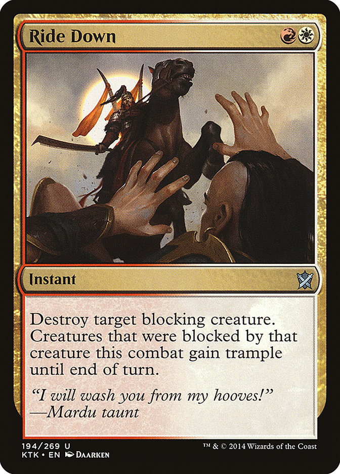 Ride Down [Khans of Tarkir] (194)