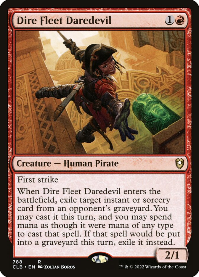 Dire Fleet Daredevil [Commander Legends: Battle for Baldur's Gate] (788)