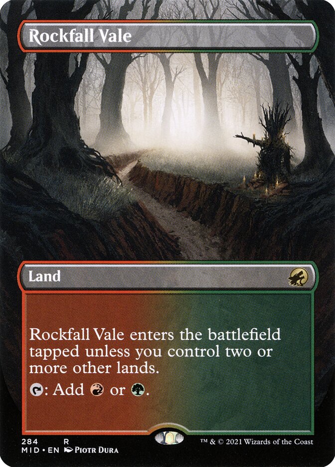 Rockfall Vale [Innistrad: Midnight Hunt] (284)