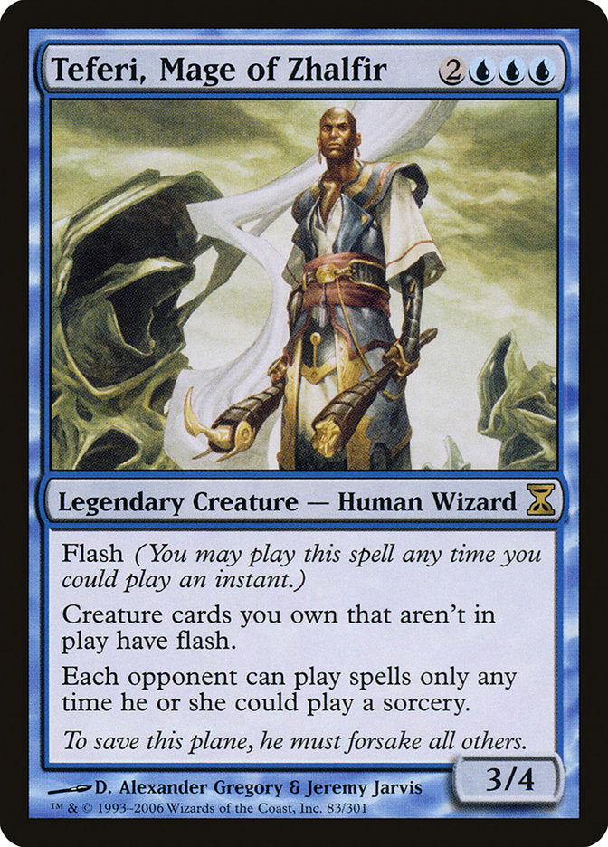 Teferi, Mage of Zhalfir [Time Spiral] (83)