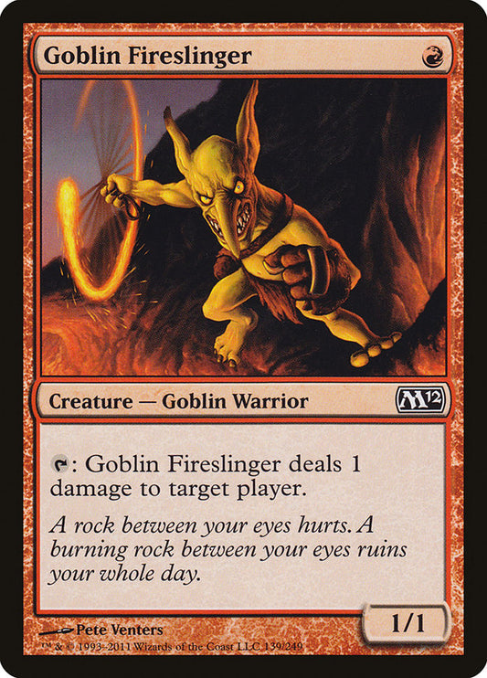 Goblin Fireslinger [Magic 2012] (139)