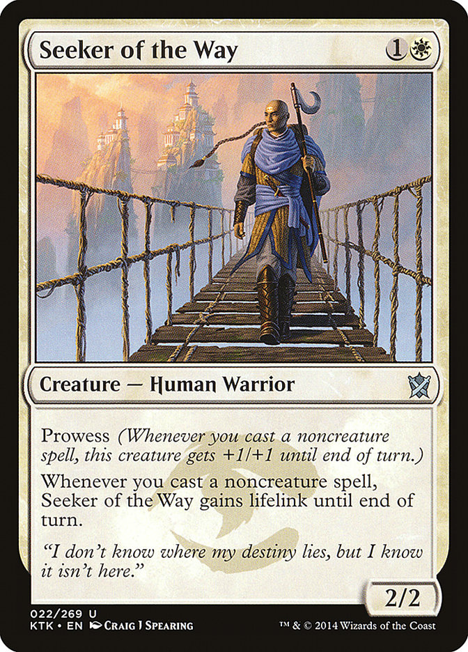Seeker of the Way [Khans of Tarkir] (22)