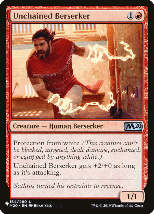 Unchained Berserker [The List] (M20-164)