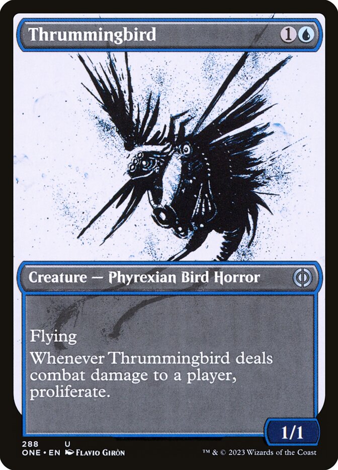 Thrummingbird [Phyrexia: All Will Be One] (288)