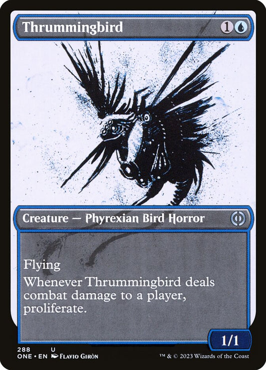 Thrummingbird [Phyrexia: All Will Be One] (288)