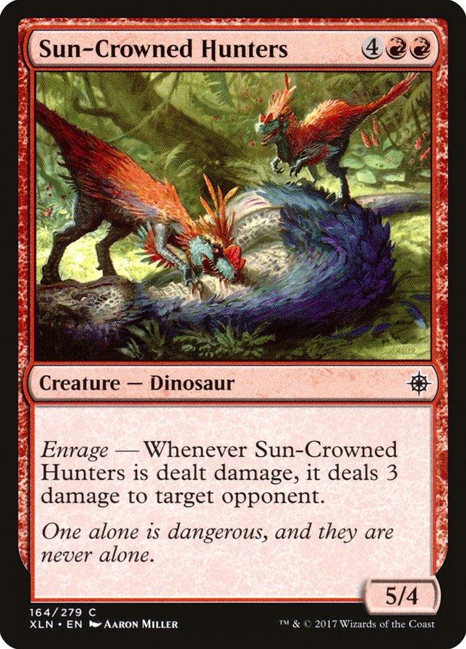 Sun-Crowned Hunters [Ixalan] (164)