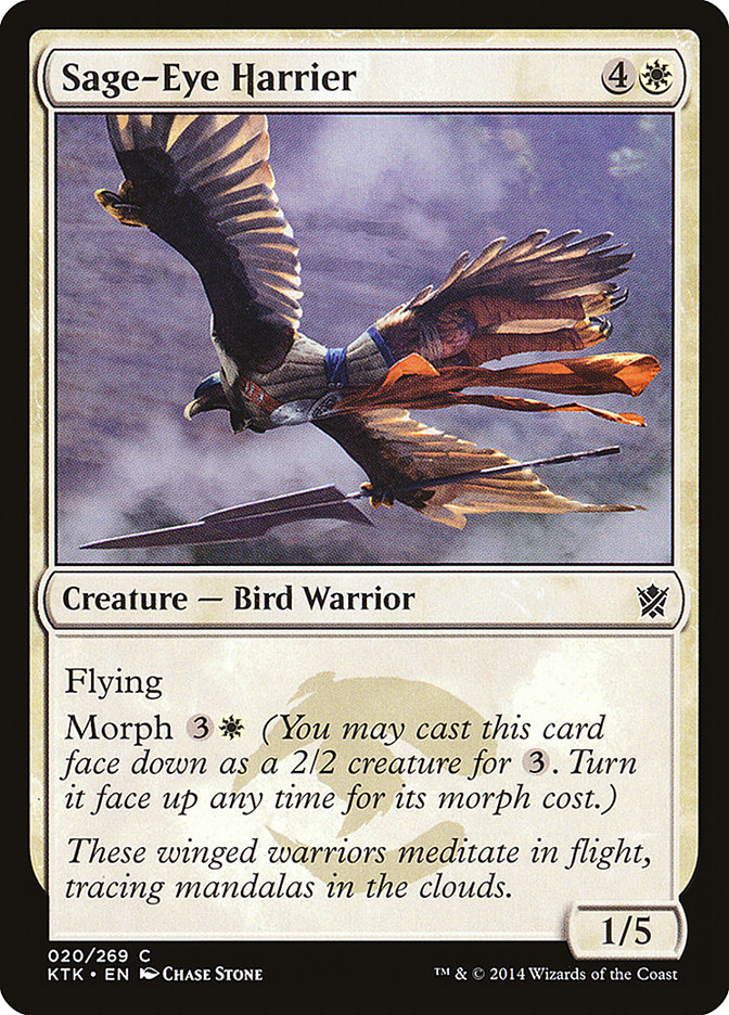 Sage-Eye Harrier [Khans of Tarkir] (20)