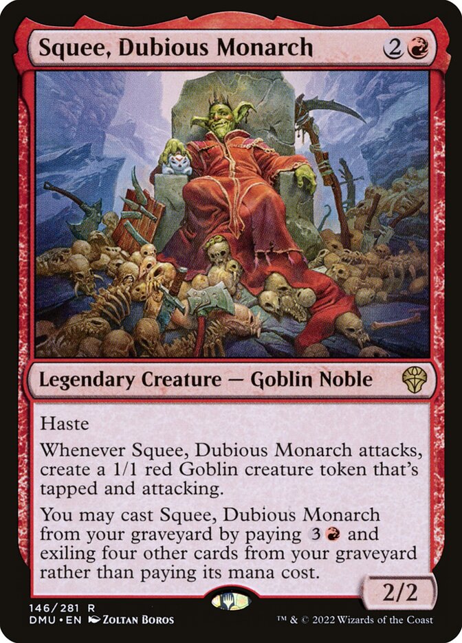 Squee, Dubious Monarch [Dominaria United] (146)