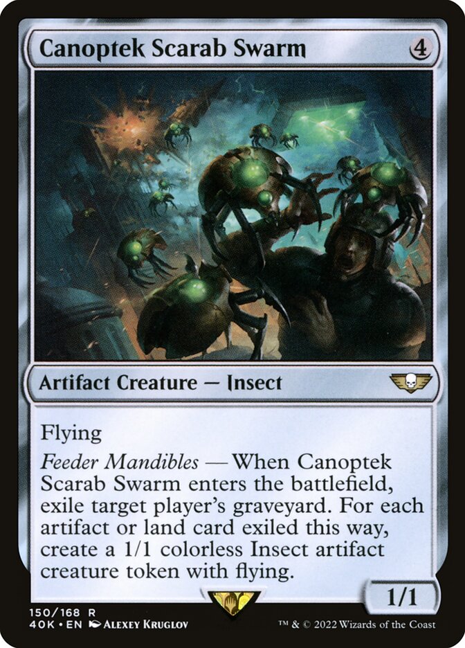 Canoptek Scarab Swarm [Warhammer 40,000 Commander] (150)