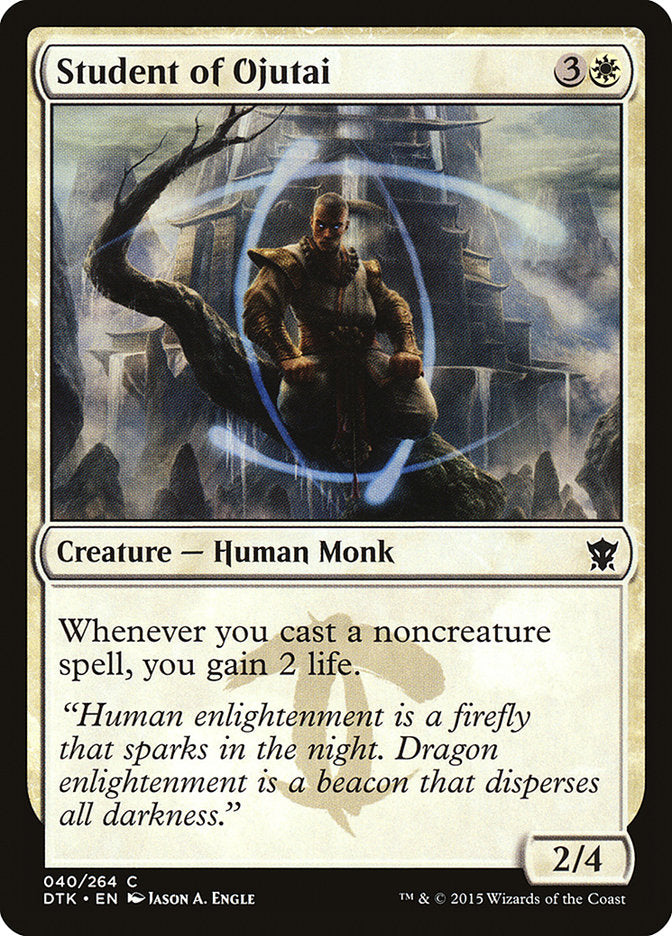Student of Ojutai [Dragons of Tarkir] (40)