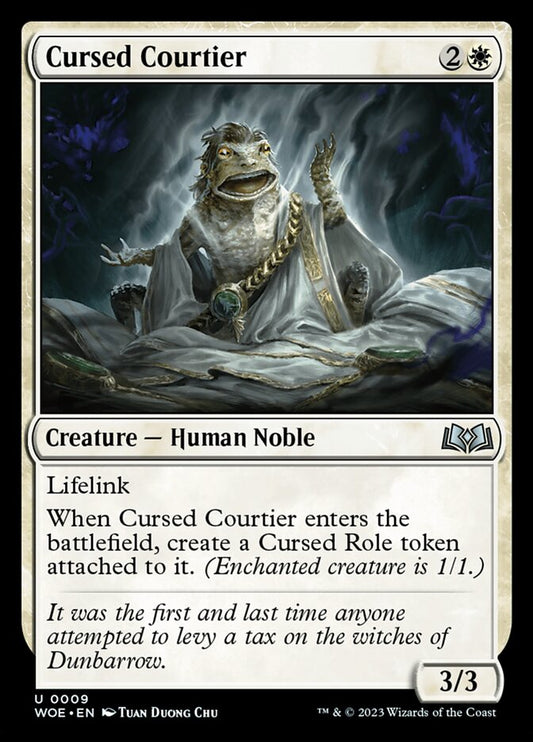 Cursed Courtier [Wilds of Eldraine] (9)