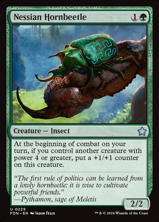Nessian Hornbeetle [Foundations] (229)