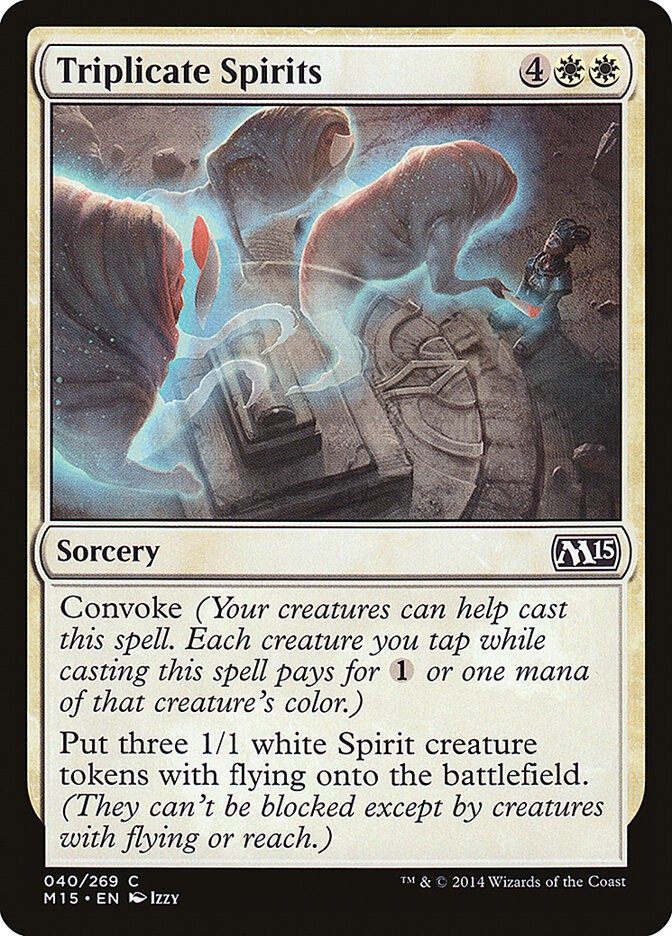 Triplicate Spirits [Magic 2015] (40)