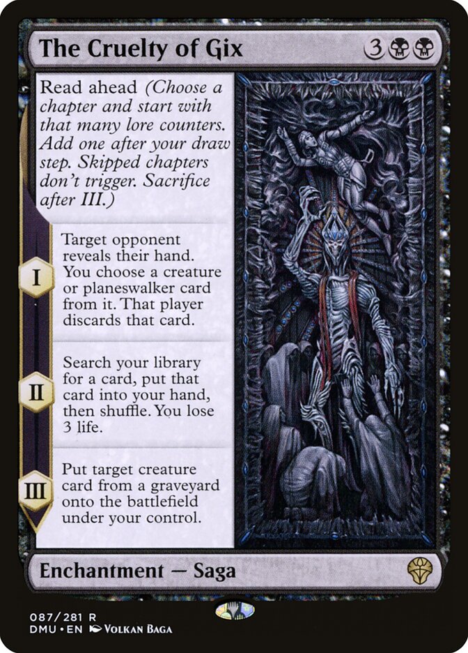 The Cruelty of Gix [Dominaria United] (87)