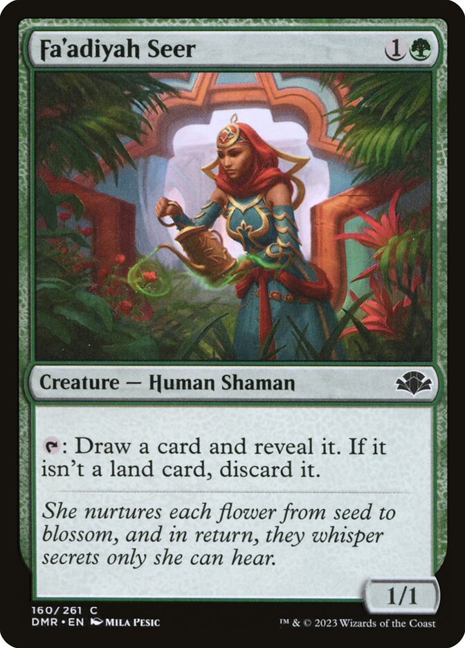 Fa'adiyah Seer [Dominaria Remastered] (160)