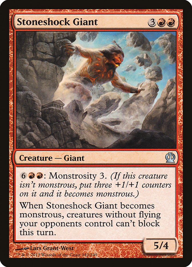 Stoneshock Giant [Theros] (142)