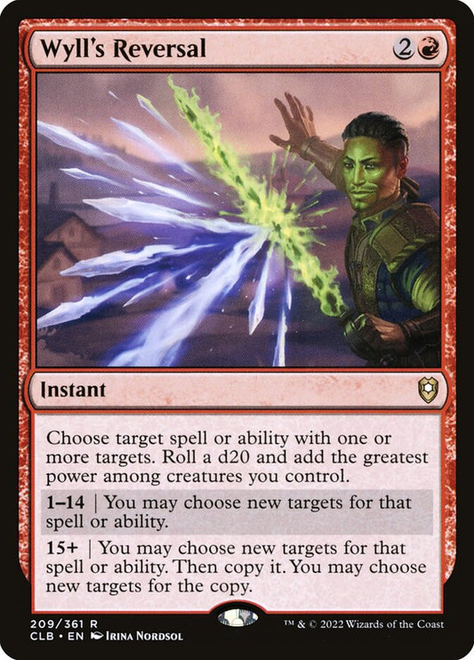 Wyll's Reversal [Commander Legends: Battle for Baldur's Gate] (209)