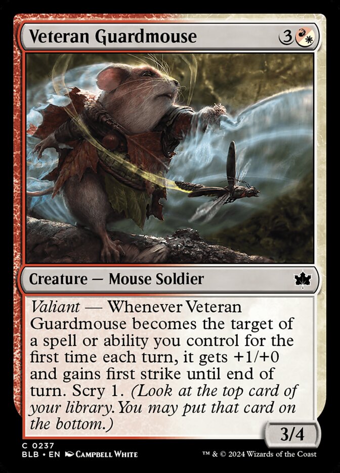Veteran Guardmouse [Bloomburrow] (237)