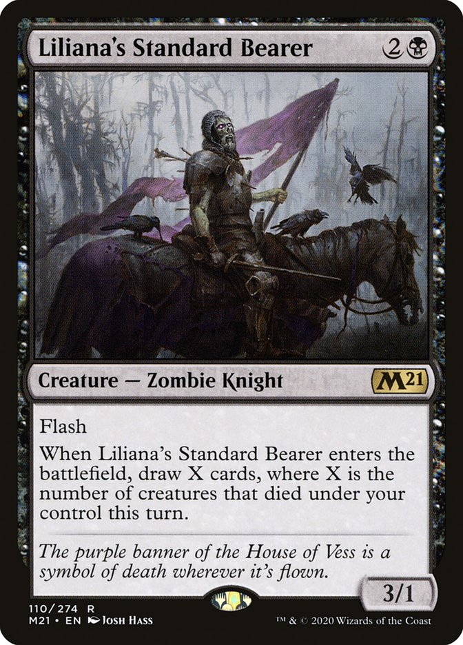 Liliana's Standard Bearer [Core Set 2021] (110)