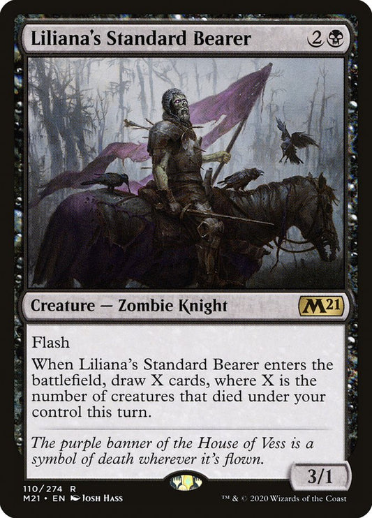 Liliana's Standard Bearer [Core Set 2021] (110)