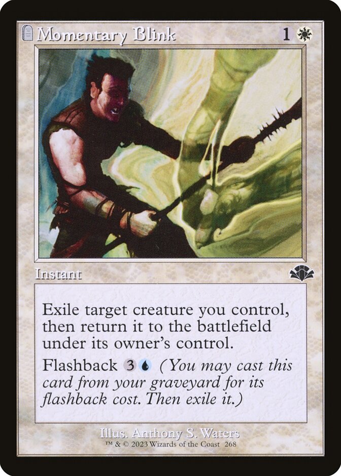Momentary Blink [Dominaria Remastered] (268)