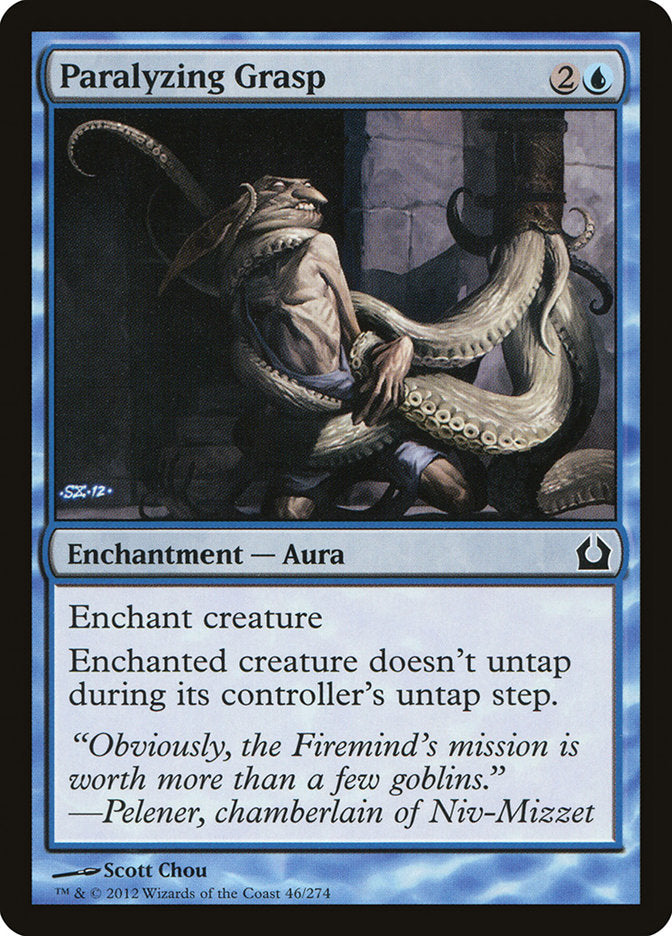 Paralyzing Grasp [Return to Ravnica] (46)
