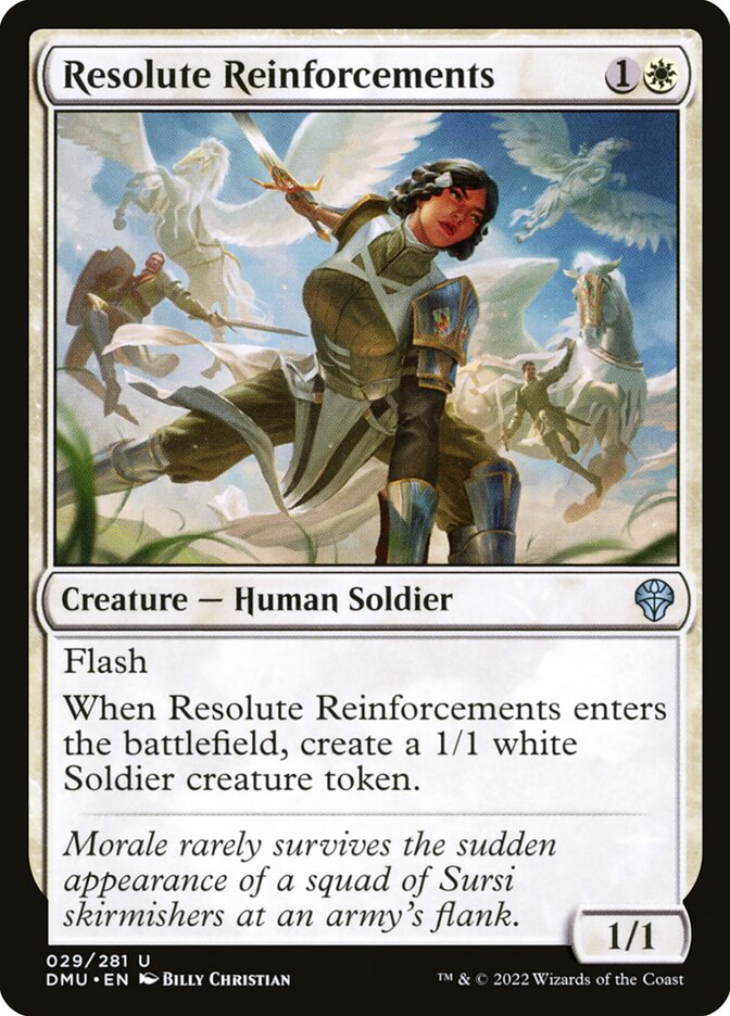 Resolute Reinforcements [Dominaria United] (29)