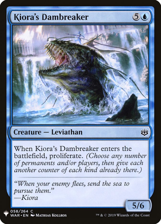 Kiora's Dambreaker [The List] (WAR-58)