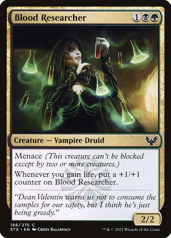 Blood Researcher [Strixhaven: School of Mages] (166)