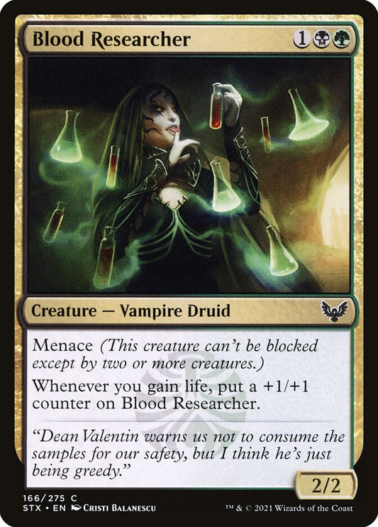 Blood Researcher [Strixhaven: School of Mages] (166)