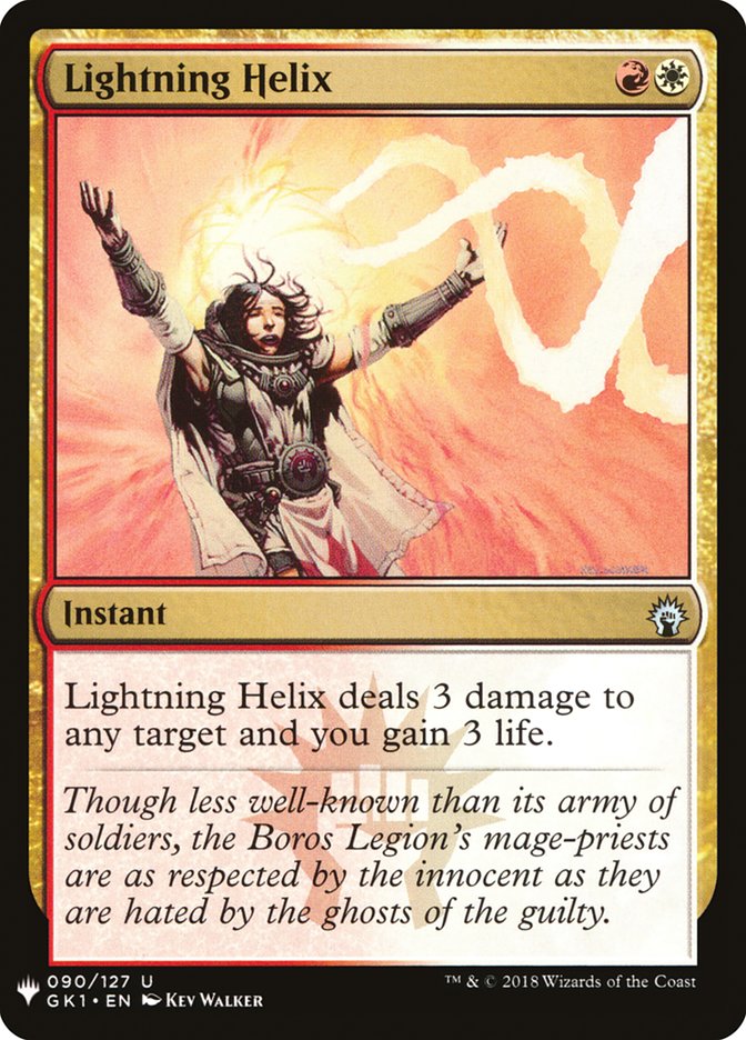 Lightning Helix [The List] (GK1-90)