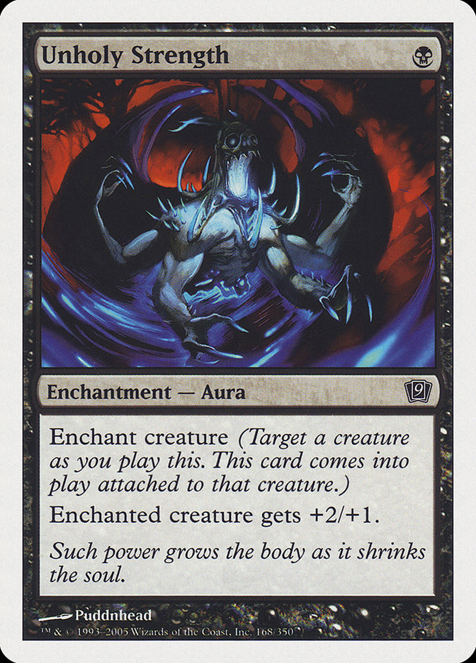 Unholy Strength [Ninth Edition] (168)