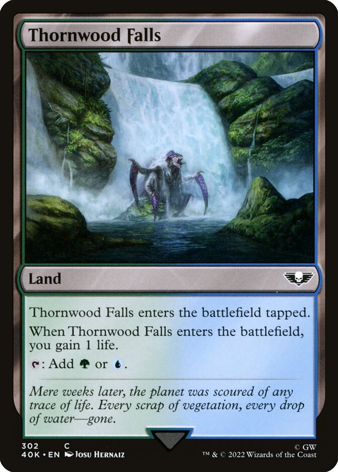 Thornwood Falls [Warhammer 40,000 Commander] (302)