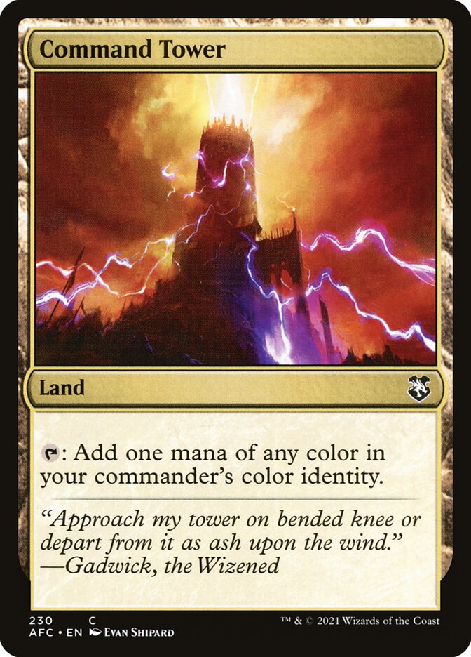Command Tower [Forgotten Realms Commander] (230)