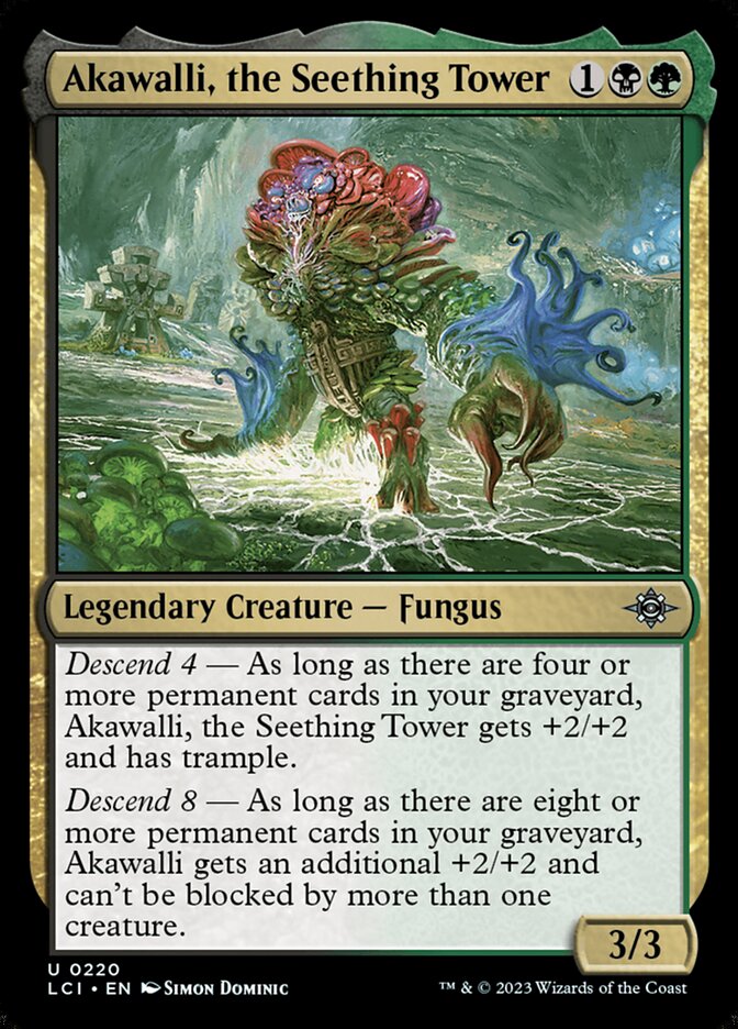 Akawalli, the Seething Tower [The Lost Caverns of Ixalan] (220)